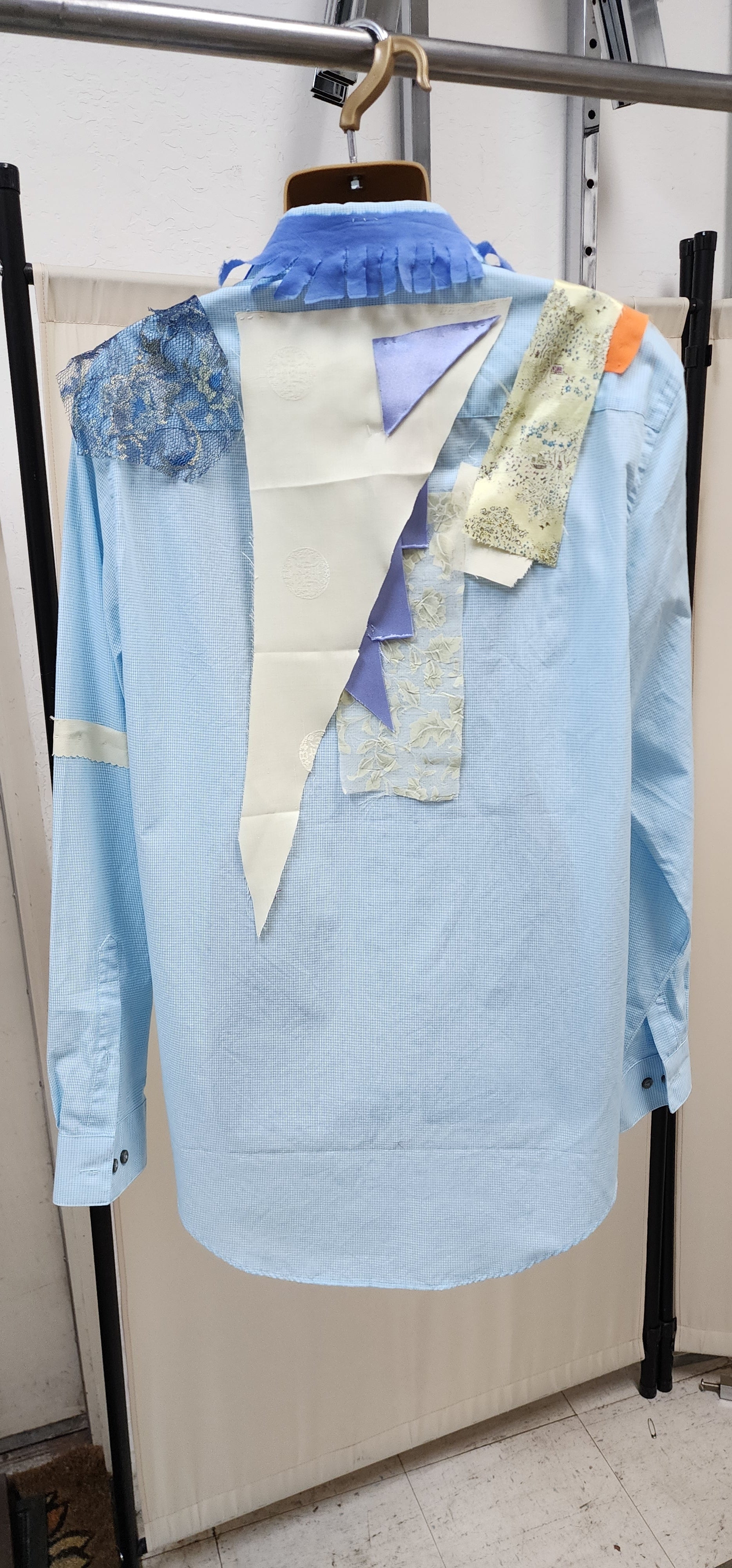 Cosmic Cowgirl Couture Handcrafted Button Up Shirt Unisex