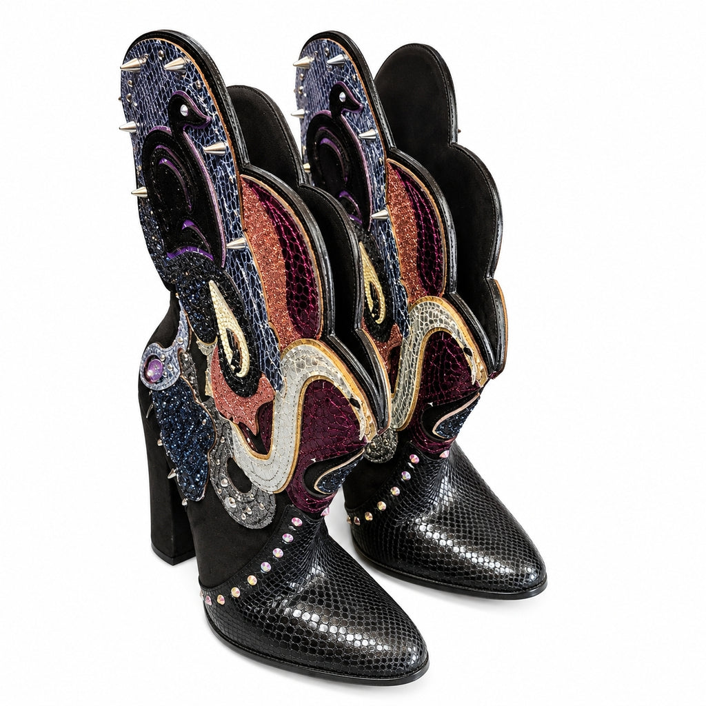 Marc Jacobs Embellished Sequin Booties – Size 40 (US Women's 9/9.5)