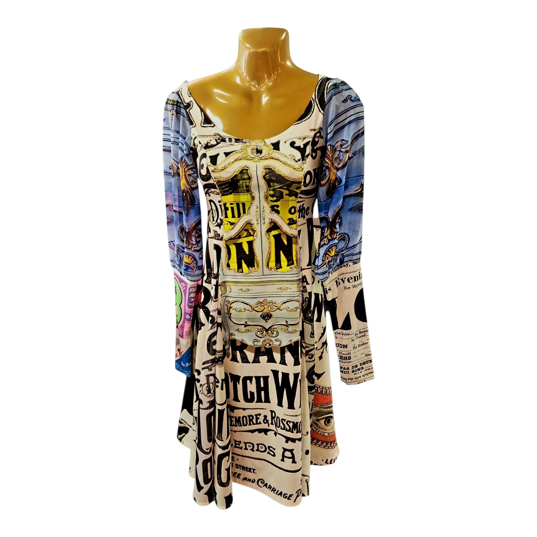 IPNG Mixed Media Artwear Dress