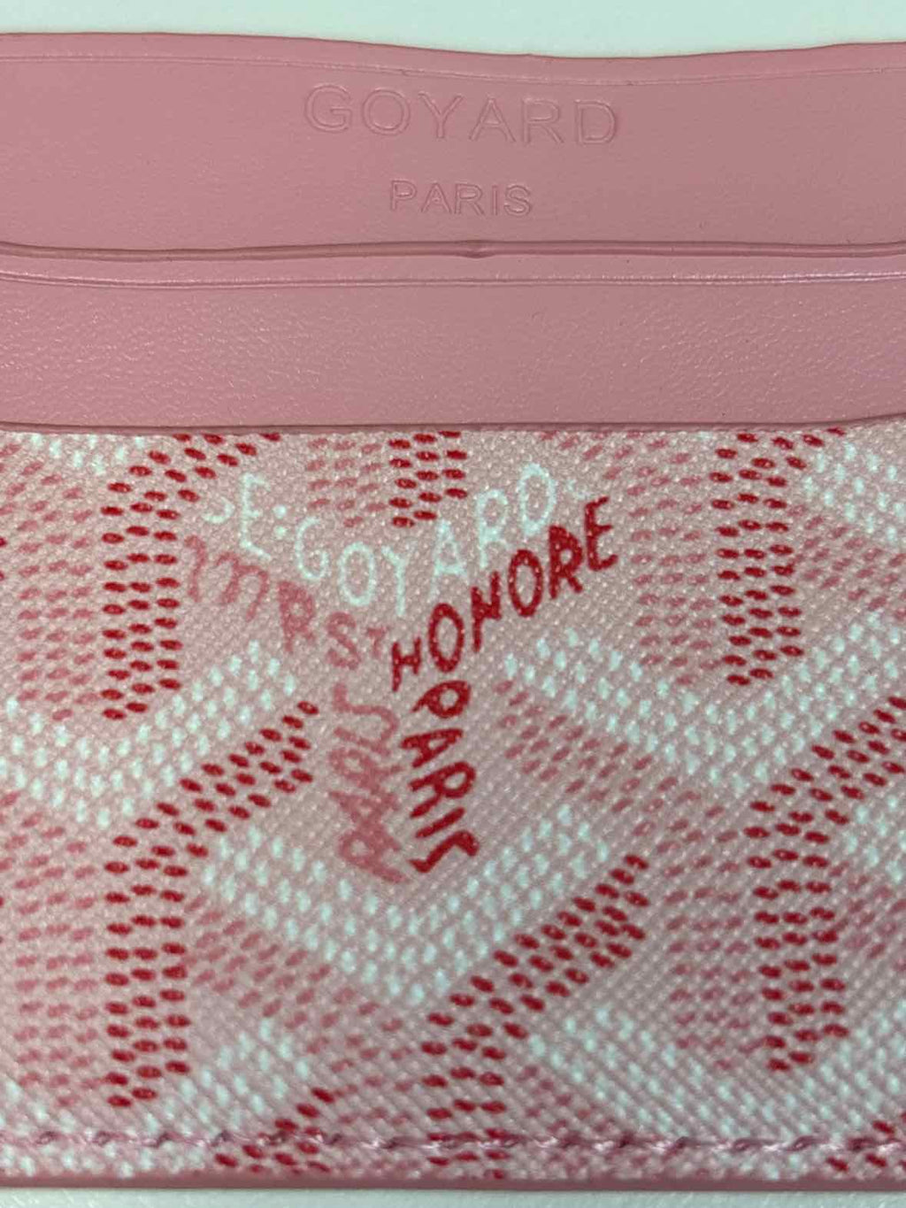 Goyard Saint Sulpice Card Holder – Pink Goyardine Canvas (Rare Color)