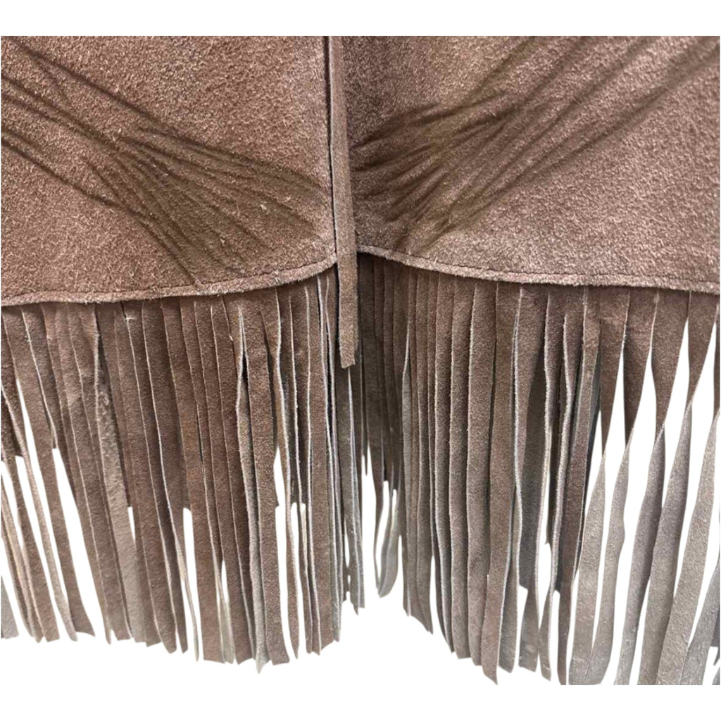 1960s Vintage Acapulco Leather Serape Cape – One Size