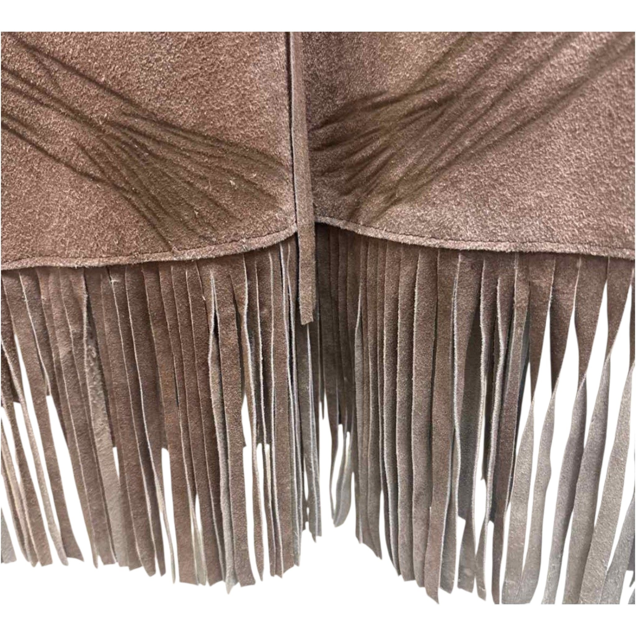 1960s Vintage Acapulco Leather Serape Cape – One Size