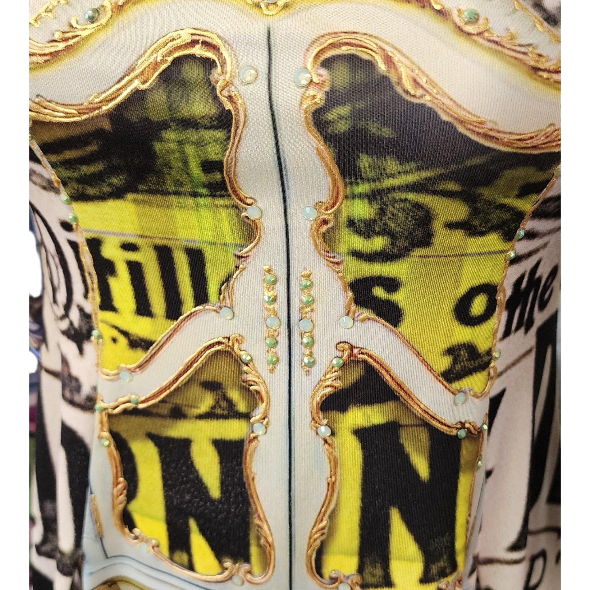 IPNG Mixed Media Artwear Dress