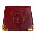 Vintage Cartier Must de Cartier Coin Purse – Burgundy Leather with Box