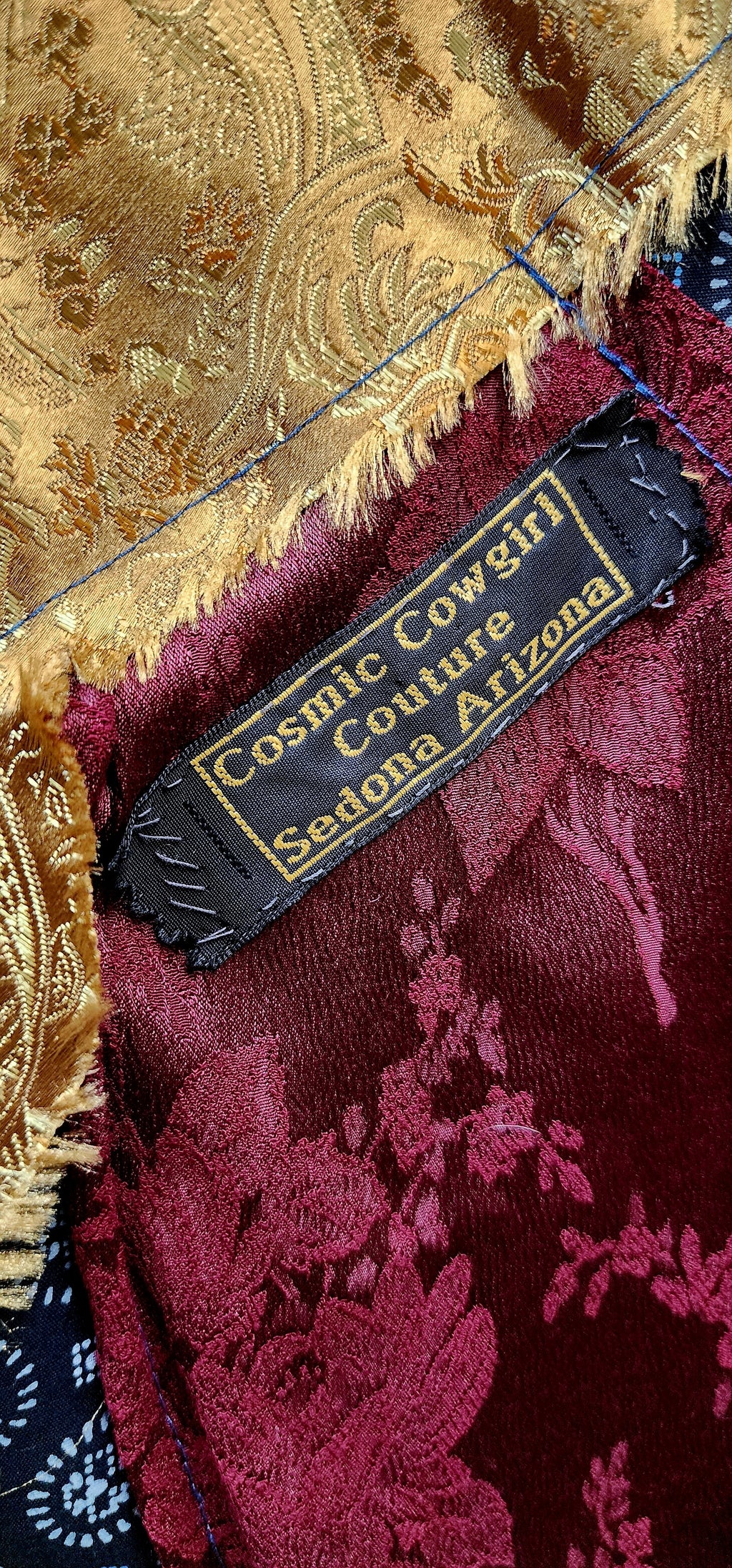 Cosmic Cowgirl Couture Handmade Button Up Shirt Unisex