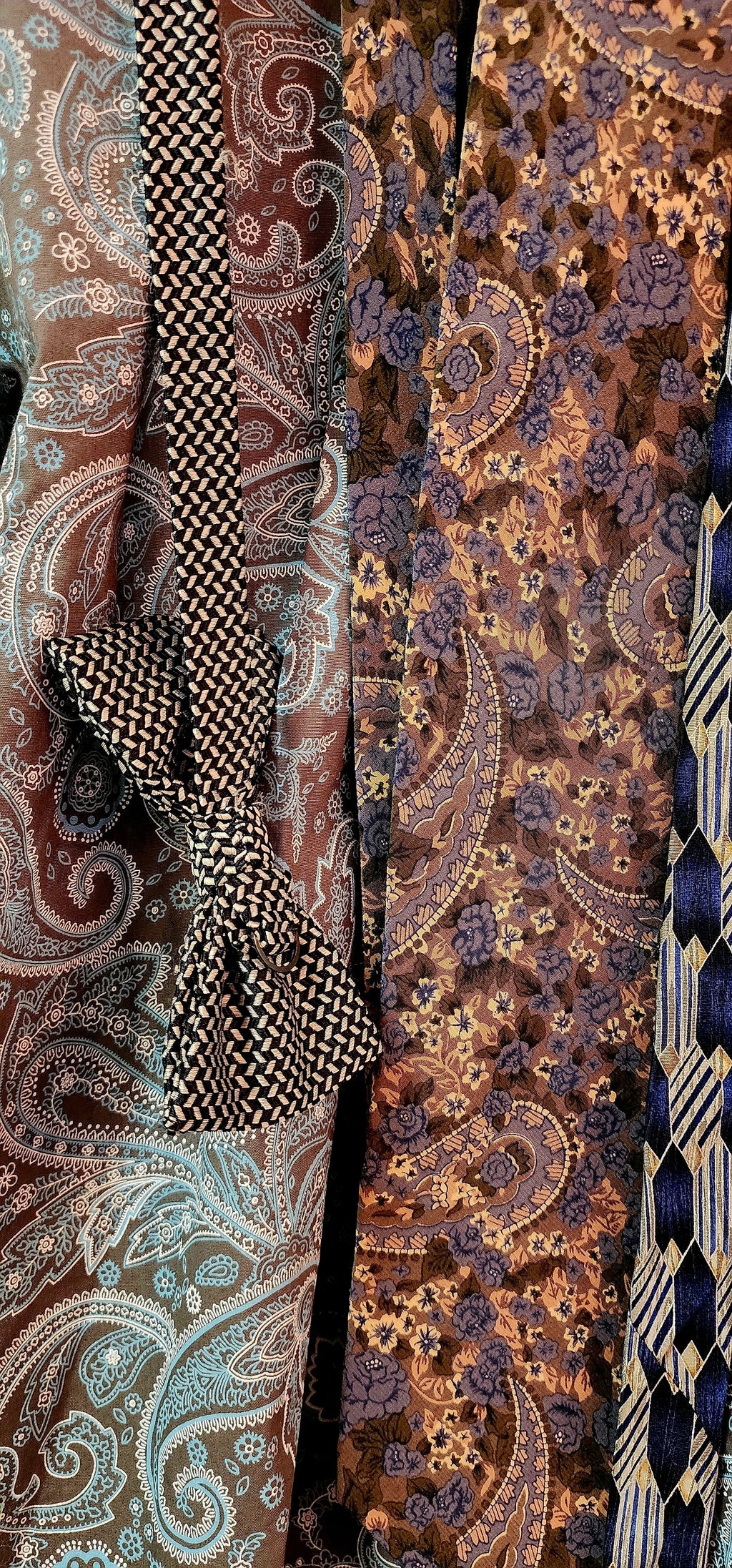 Cosmic Cowgirl Couture Handmade Paisley Tie Shirt Unisex