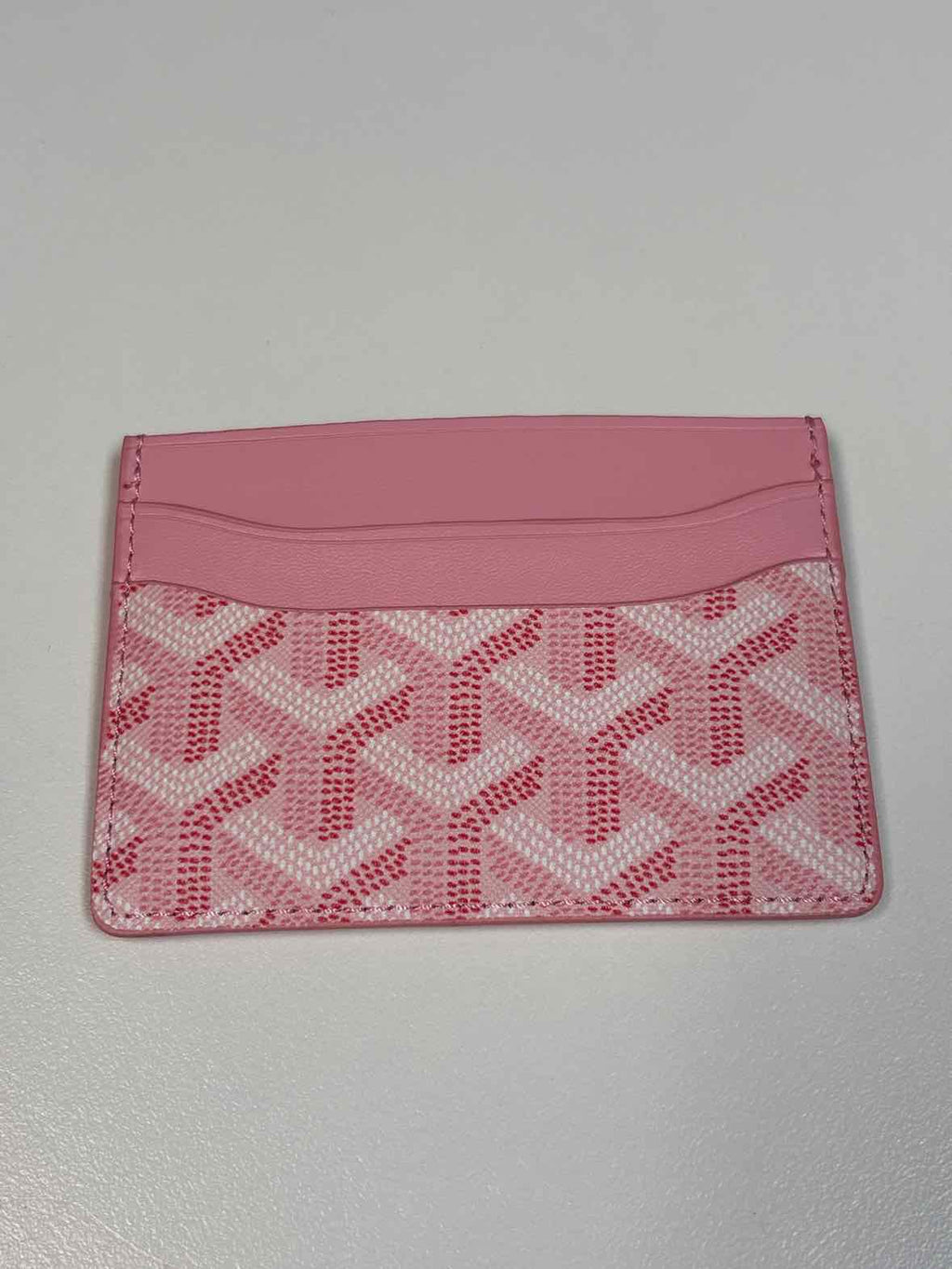 Goyard Saint Sulpice Card Holder – Pink Goyardine Canvas (Rare Color)