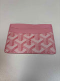 Goyard Saint Sulpice Card Holder – Pink Goyardine Canvas (Rare Color)