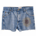 Made by Henrietta Hand-Embroidered Denim Shorts – XL