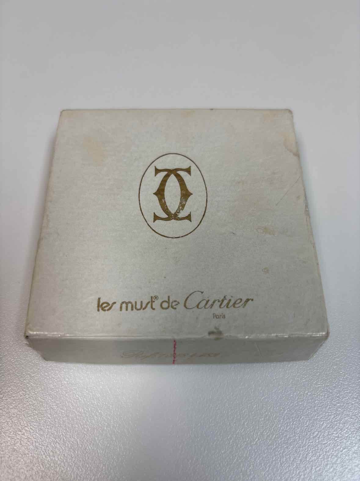 Vintage Cartier Must de Cartier Coin Purse – Burgundy Leather with Box